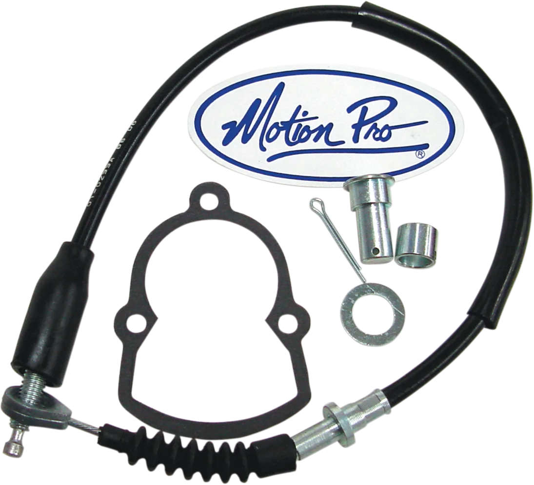 Black Vinyl Rear Brake Cable Kit