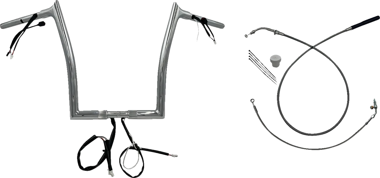 1-1/4" EZ Install Pointed Top Handlebar