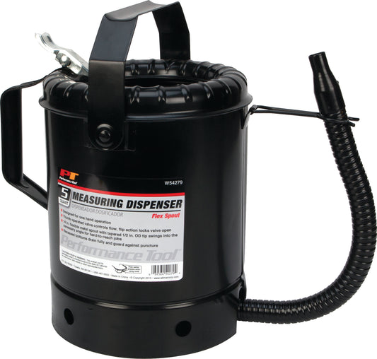 5 Quart Flex Spout Dispenser