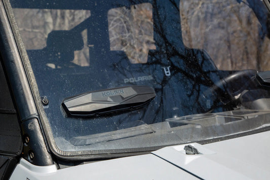 Front Poly Windshield - Full Fixed Vented