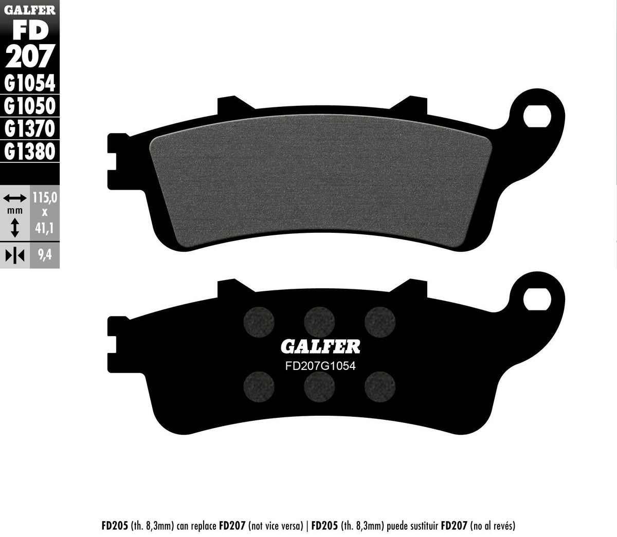 G-Semi-Metallic Brake Pads