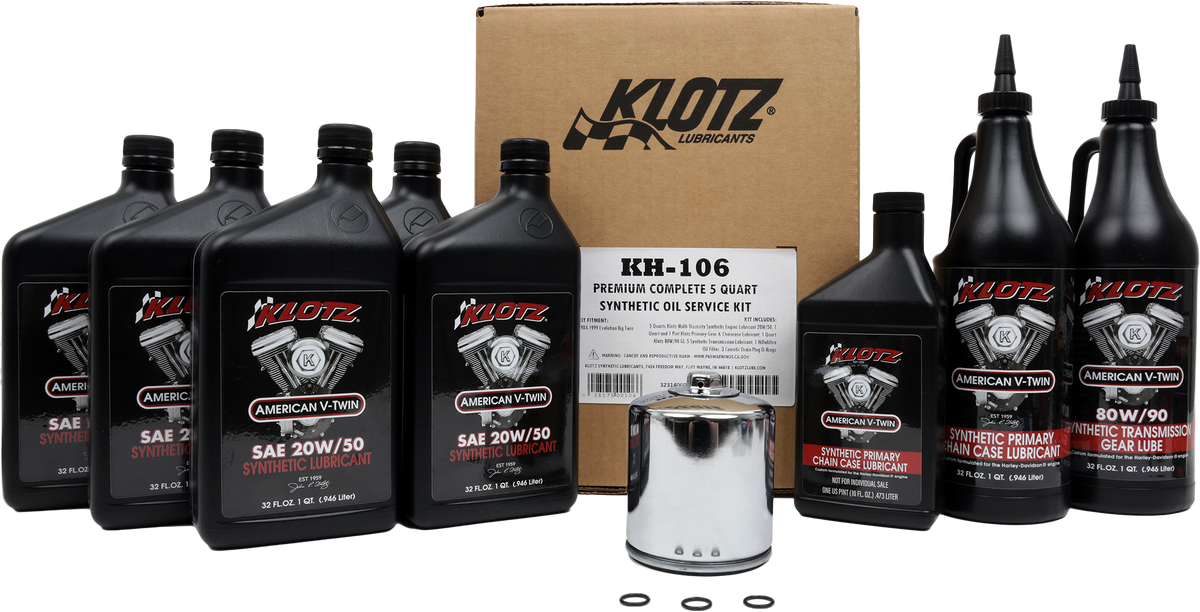 PREMIUM COMPLETE SYNTHECTIC OIL SERVICE KIT 4QT