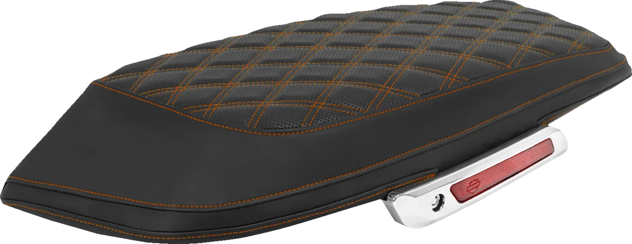 Lattice Stitched Saddlebag Lid Covers