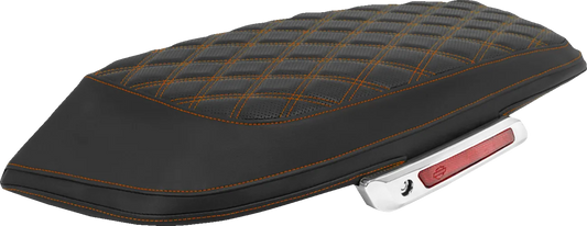 Lattice Stitched Saddlebag Lid Covers