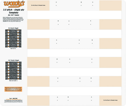 Studding Template