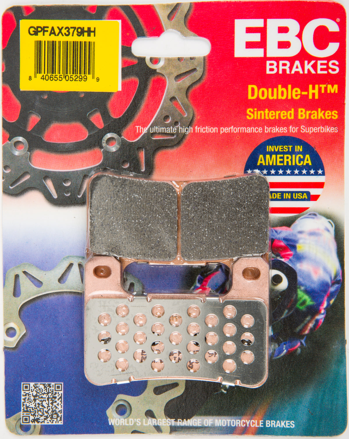 GPFAX Sintered Road Race Brake Pads