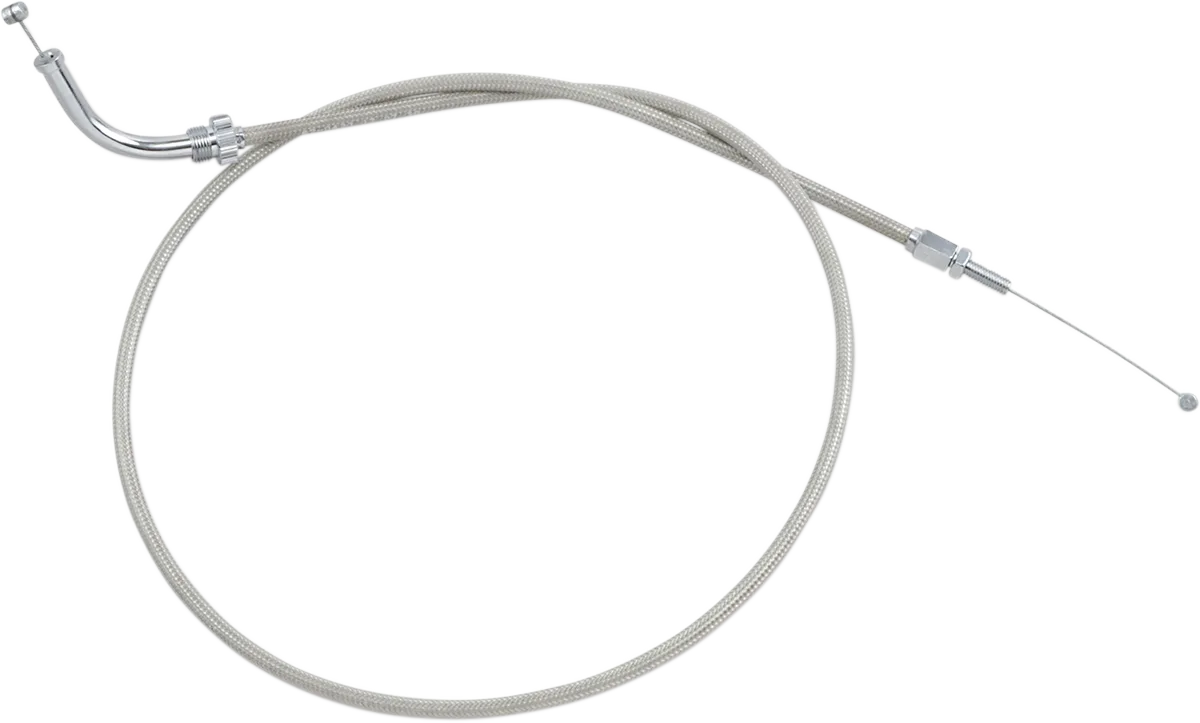 Armor Coat Stainless Steel Throttle/Idle Cable for Cruisers