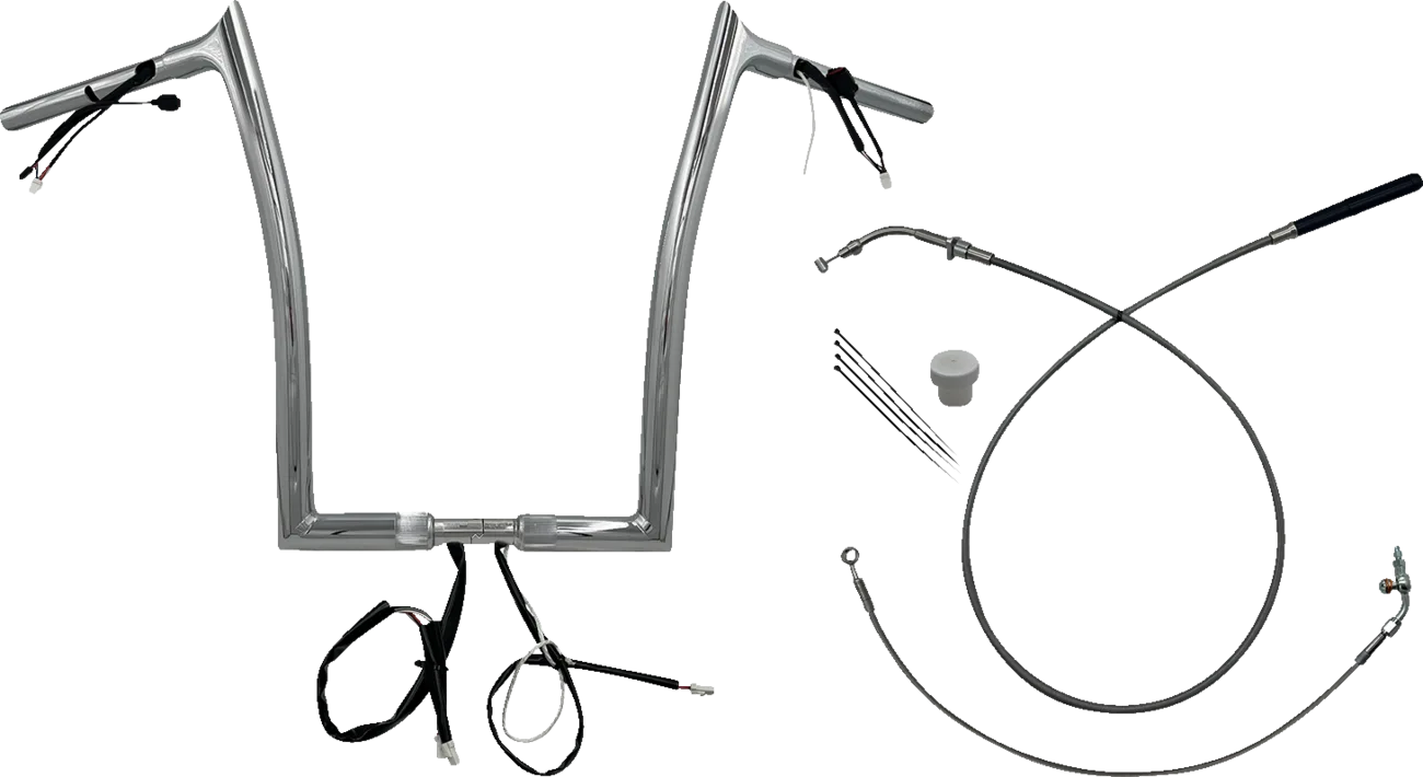 1-1/4" EZ Install Pointed Top Handlebar