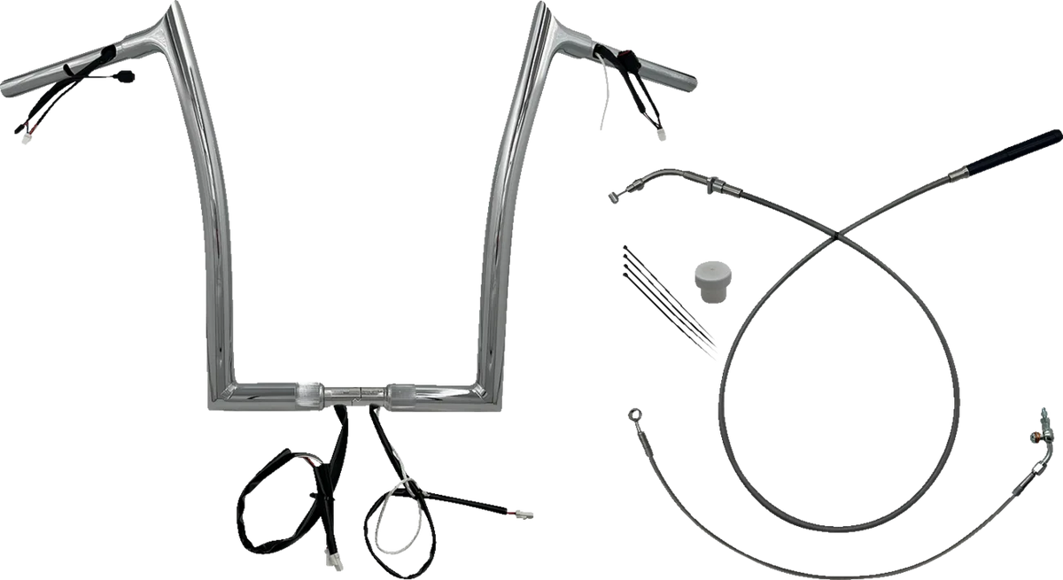 1-1/4" EZ Install Pointed Top Handlebar