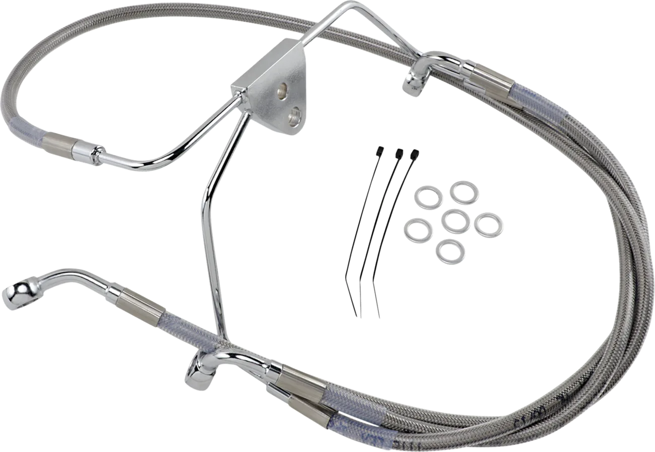Extended Length Stainless Steel Brake Line Kit