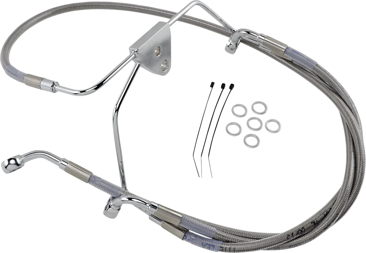 Extended Length Stainless Steel Brake Line Kit