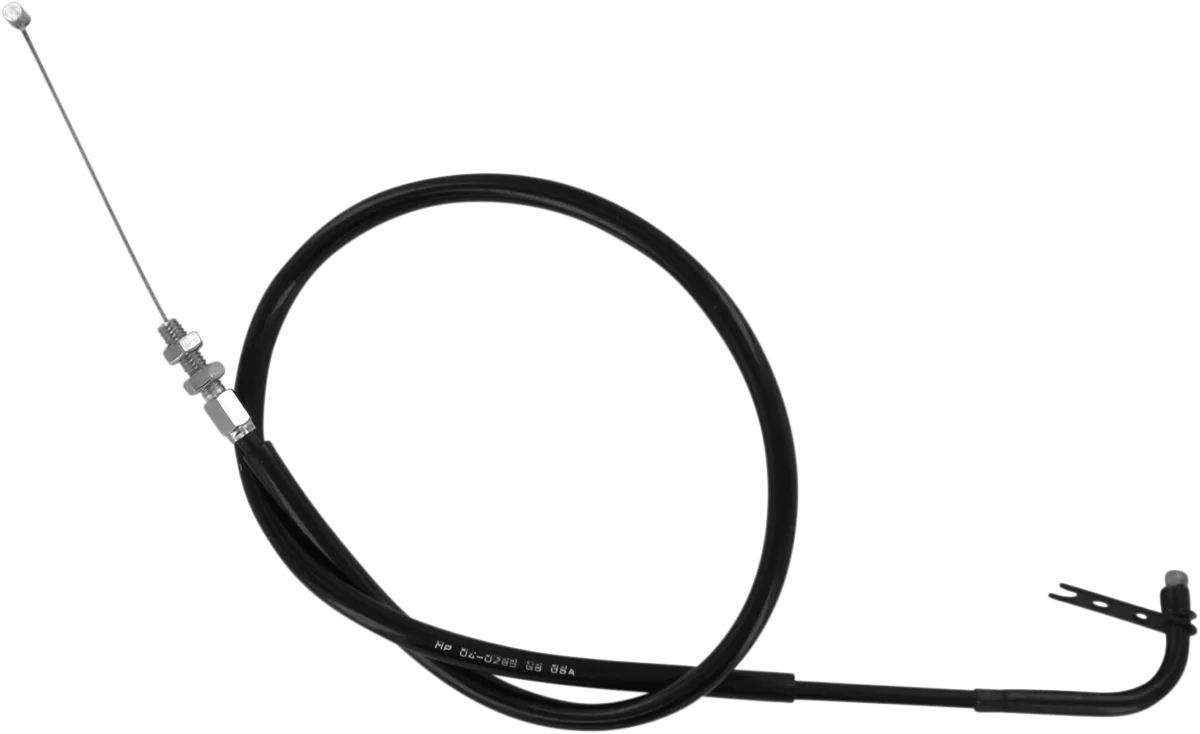 Black Vinyl Throttle Cable