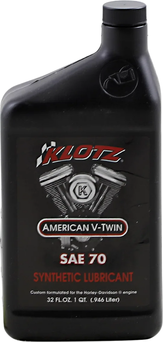 V-Twin Synthetic Straight Weight Motor Oil