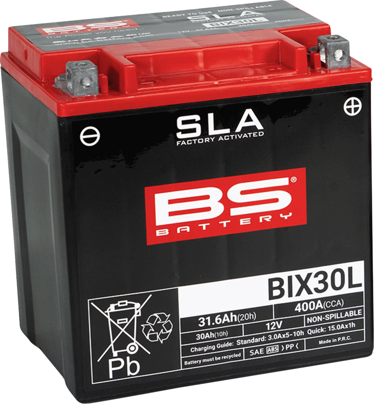 SLA Factory- Activated AGM Maintenance-Free Battery