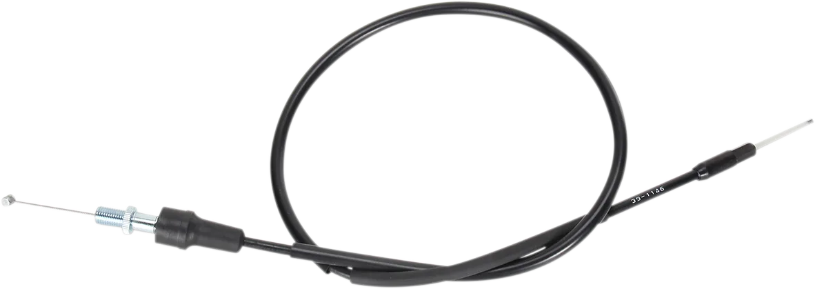 Black Vinyl Throttle Cable
