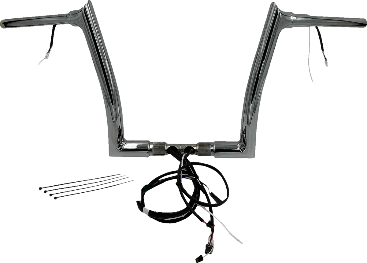 EZ Install Wired 1-1/2" Pointed Top Handlebar Kit