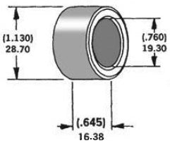 3/4" Axle Spacer