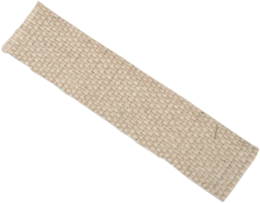 Natural Fiberglass Exhaust Wrap with No Tie Wraps