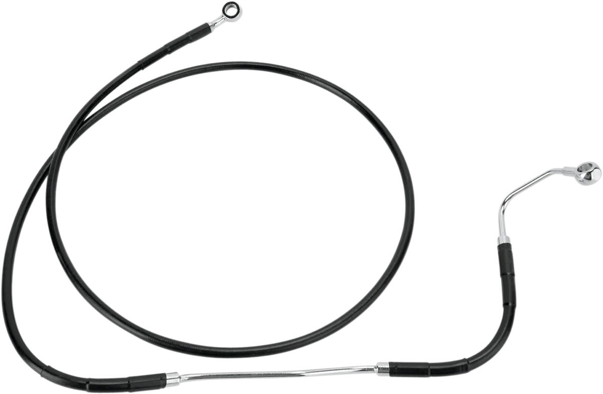 Extended Length Black Vinyl Brake Line Kit