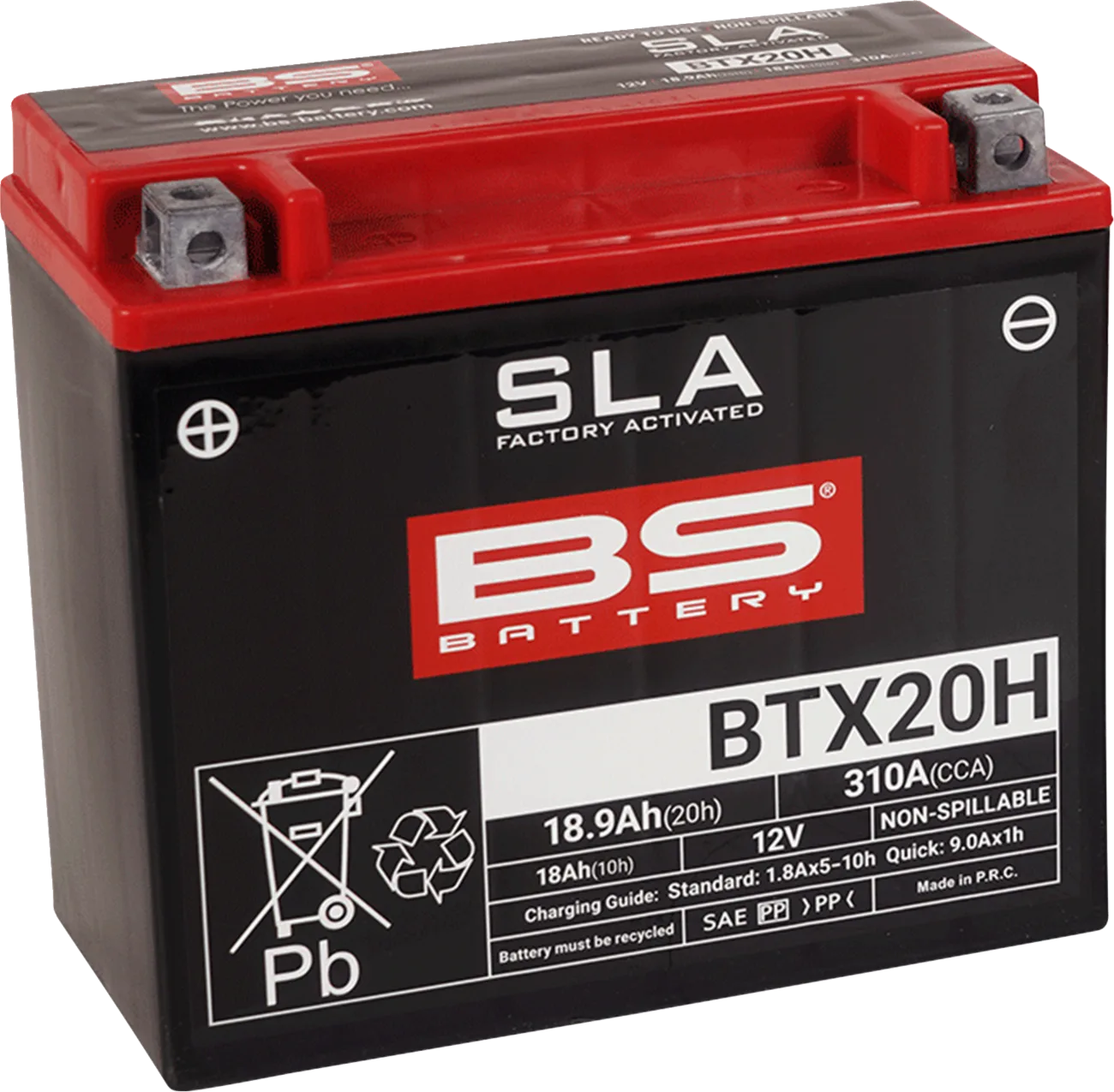 SLA Factory- Activated AGM Maintenance-Free Battery