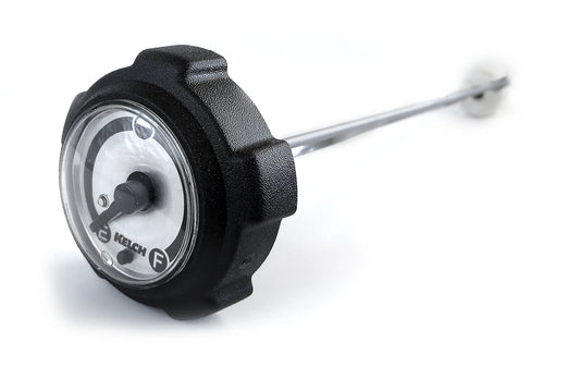 Non-Vented Gas Cap with Fuel Gauge