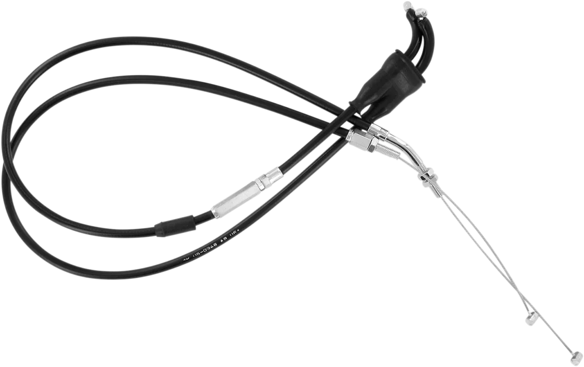 Black Vinyl Throttle Cable