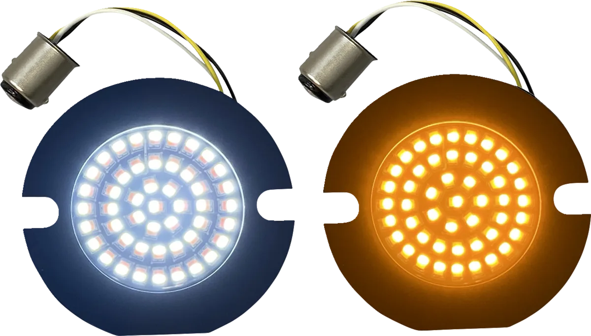 Genesis® 4 Amber/White LED Turn Signal Inserts