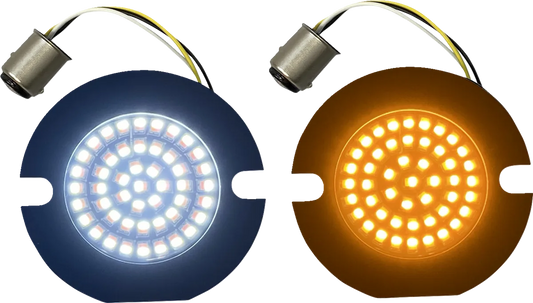 Genesis® 4 Amber/White LED Turn Signal Inserts