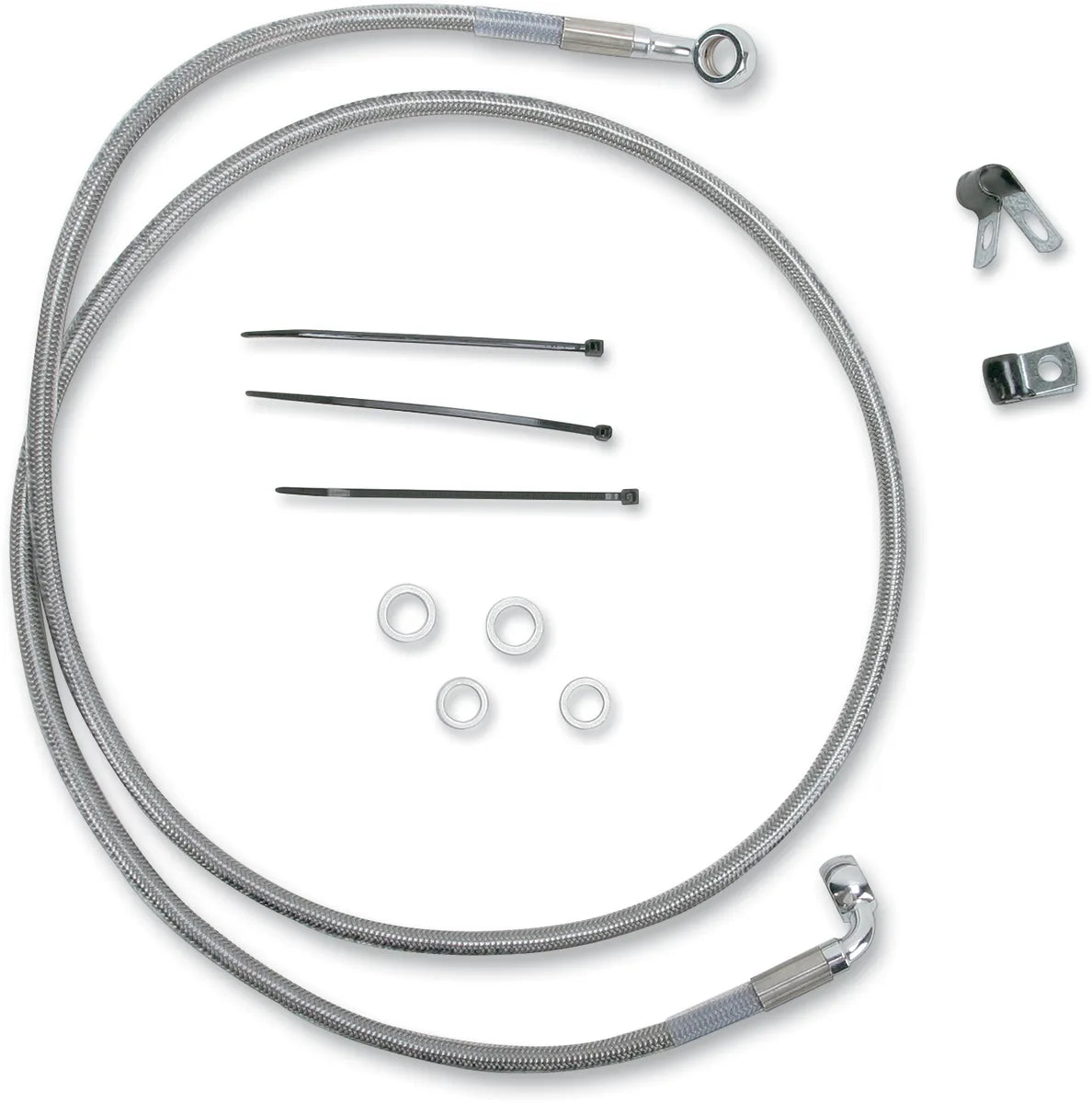 Extended Length Stainless Steel Brake Line Kit