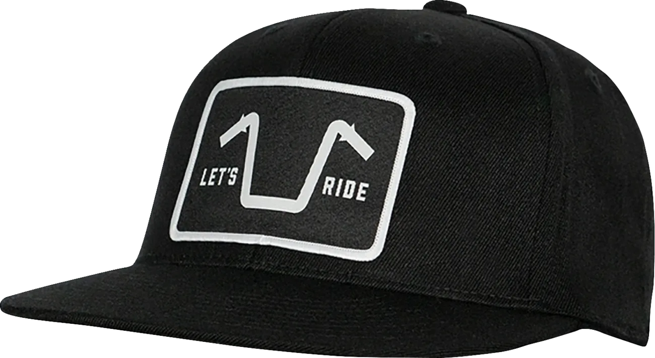 Handlebar Society Flexfit® Flatbrim Hat
