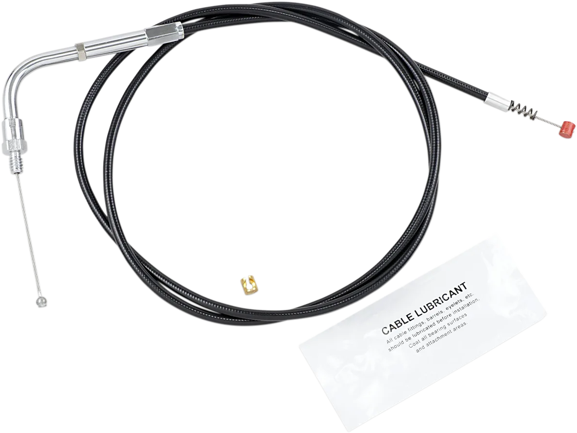 Black Vinyl Throttle/Idle Cable