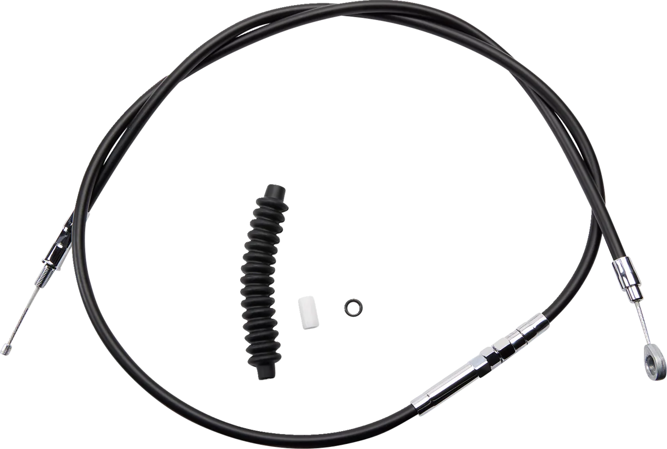 High-Efficiency Black Vinyl Clutch Cable