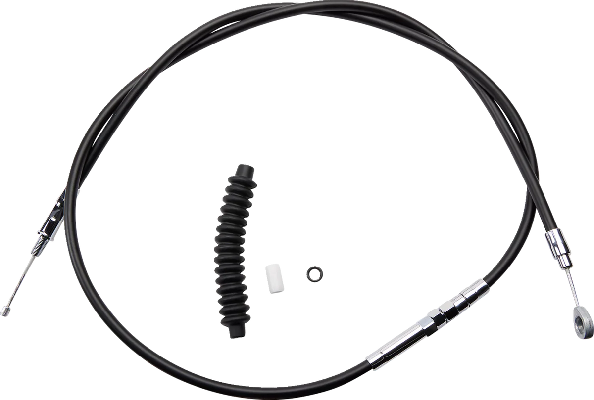 High-Efficiency Black Vinyl Clutch Cable