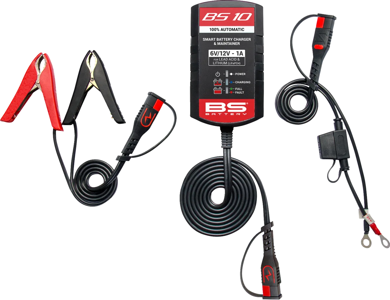 BS10 Smart Battery Charger & Maintainer