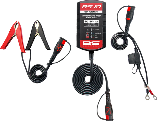 BS10 Smart Battery Charger & Maintainer
