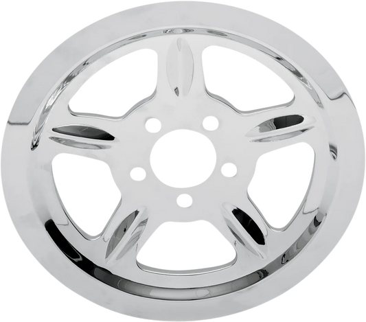 Chrome Outer Rear Pulley Insert