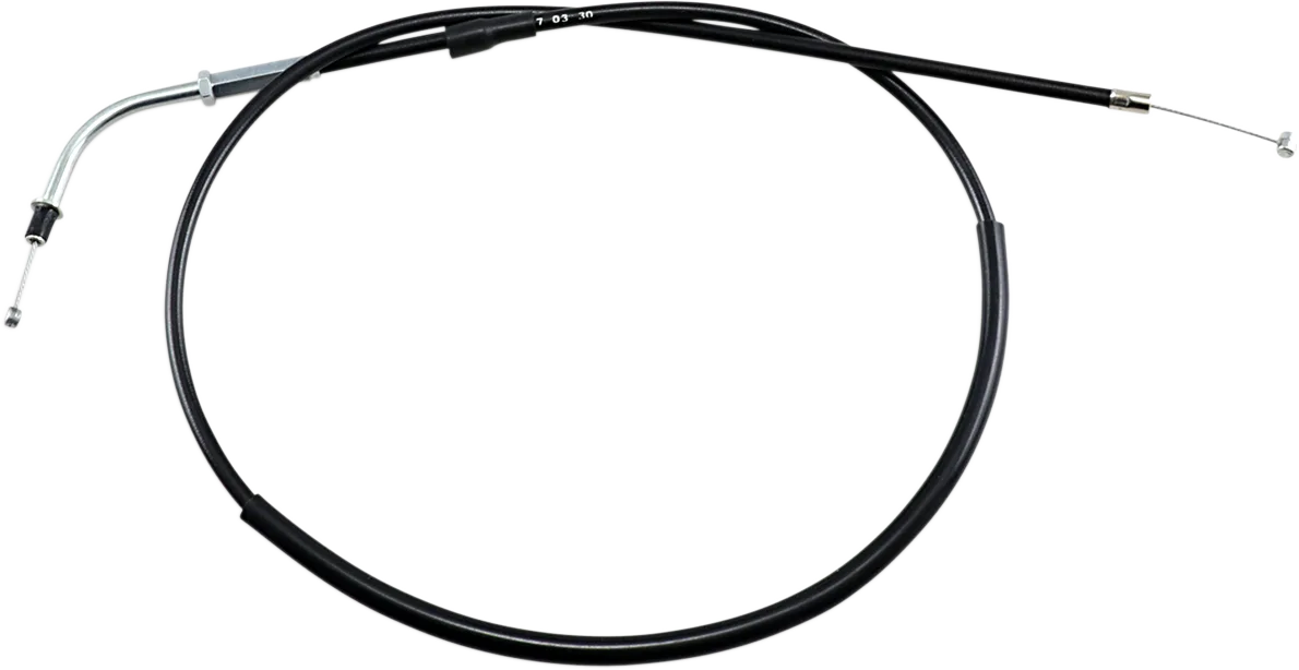 Black Vinyl Throttle Cable