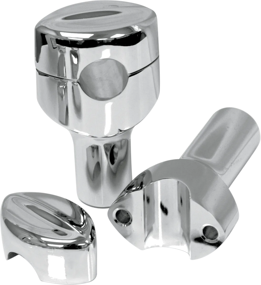 Hefty Smooth Handlebar Risers for 1-1/4" Handlebars
