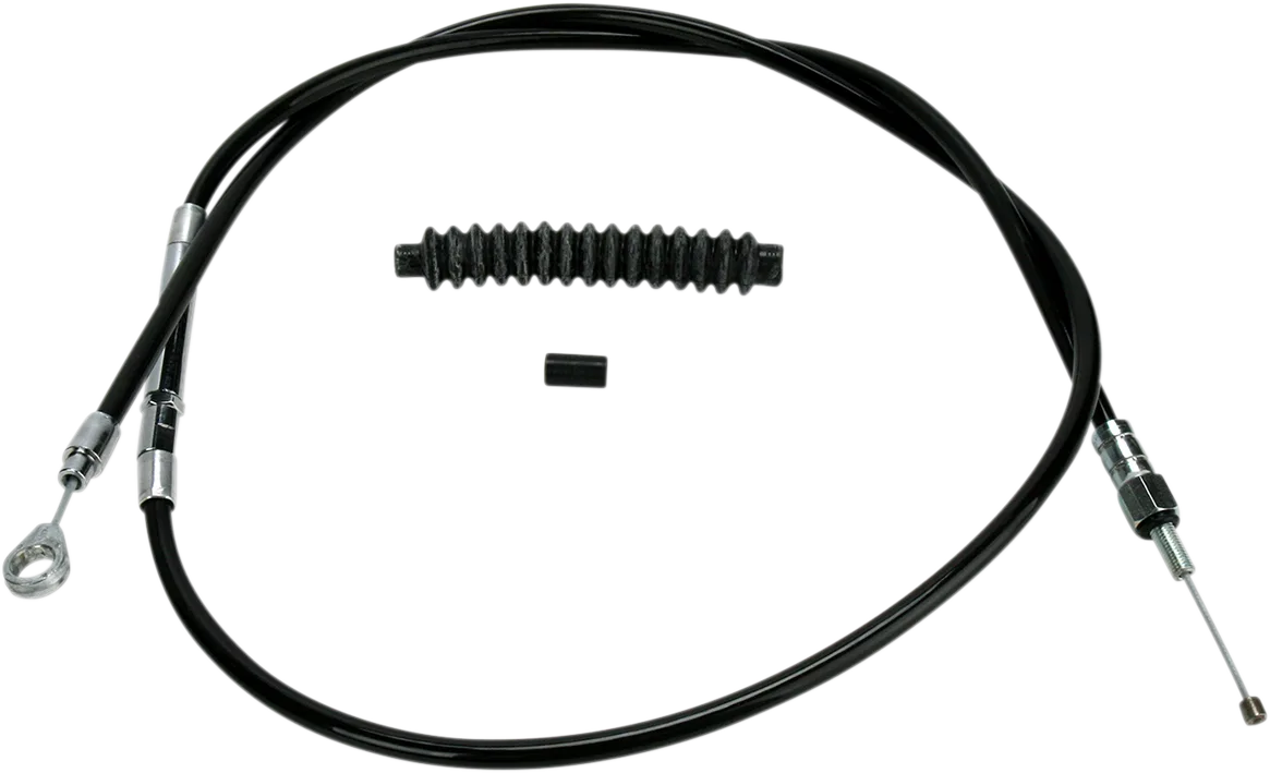 High-Efficiency Black Vinyl Clutch Cable