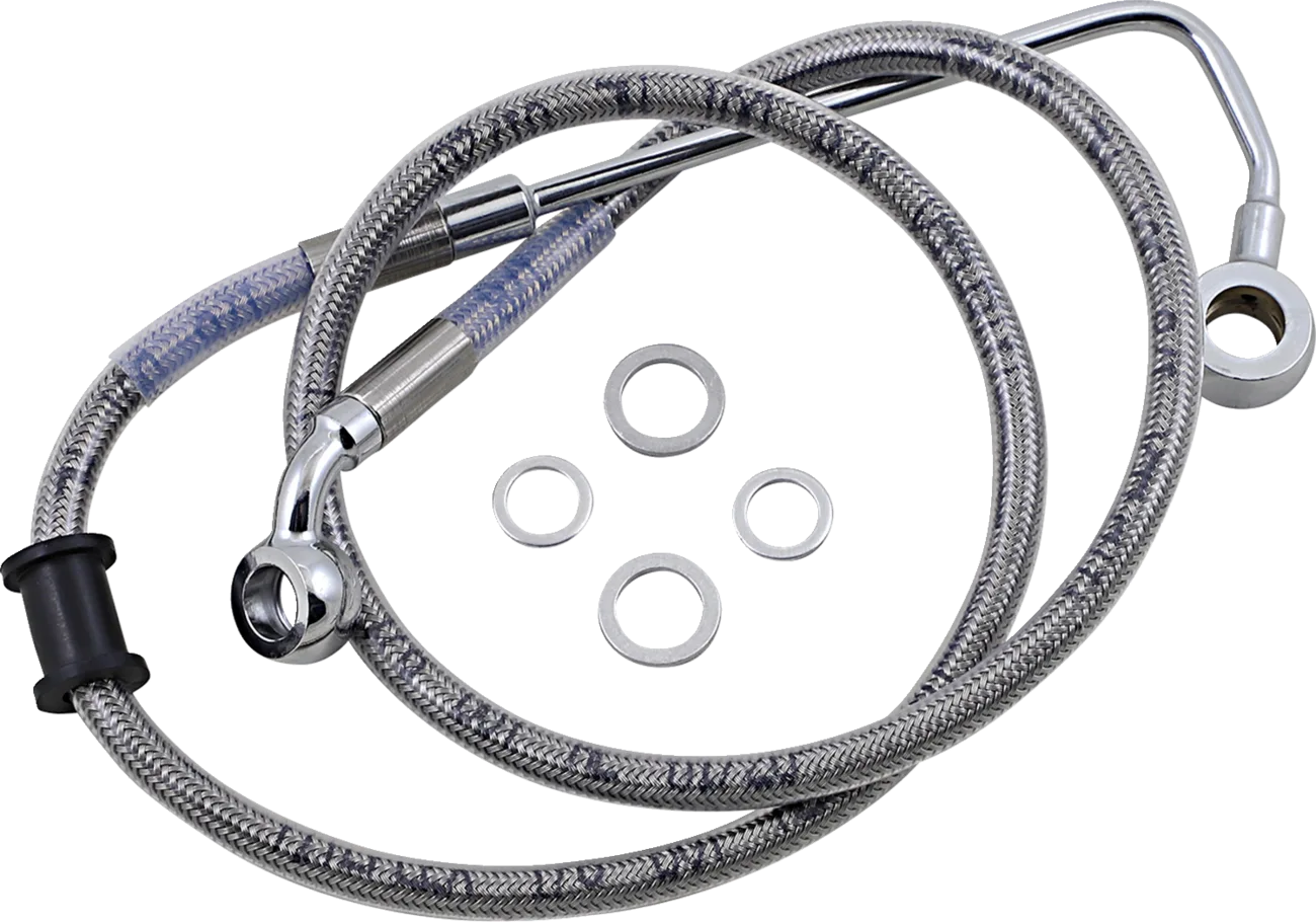 Extended Length Stainless Steel Brake Line
