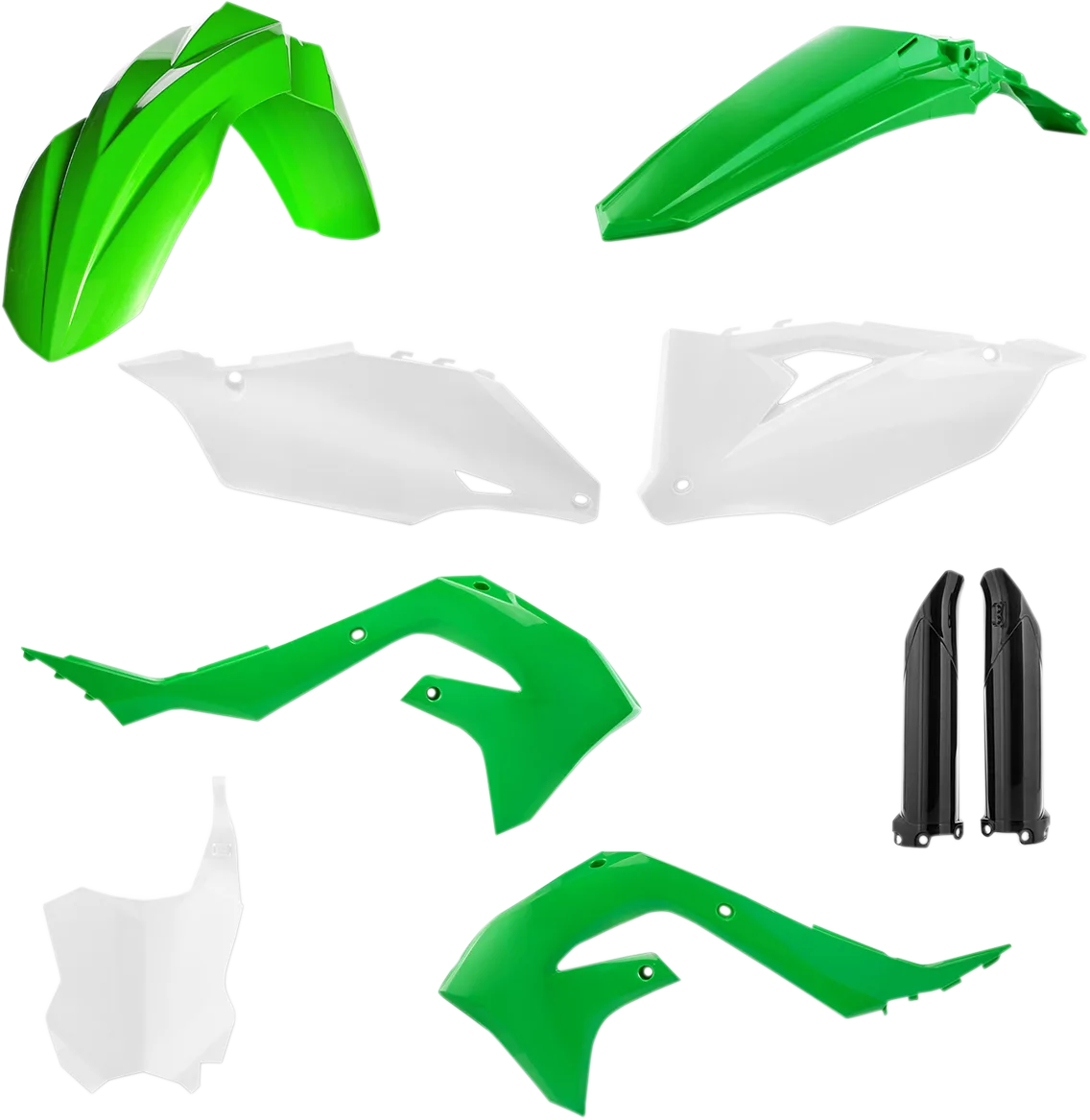 Full Replacement Plastic Kit For Kawasaki