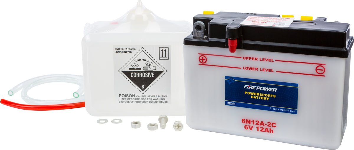 6V Standard Battery w/Acid Pack