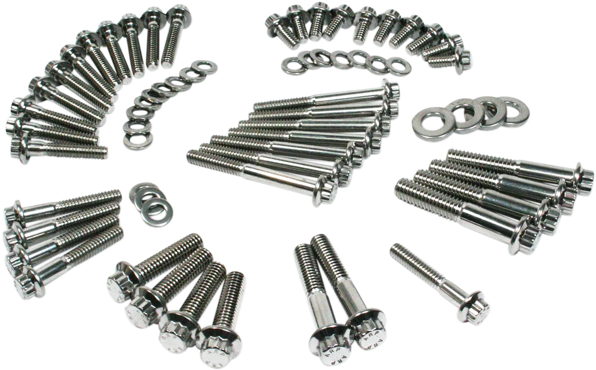 Dress-Up 12-Point External Primary/Transmission Engine Fastener Kit