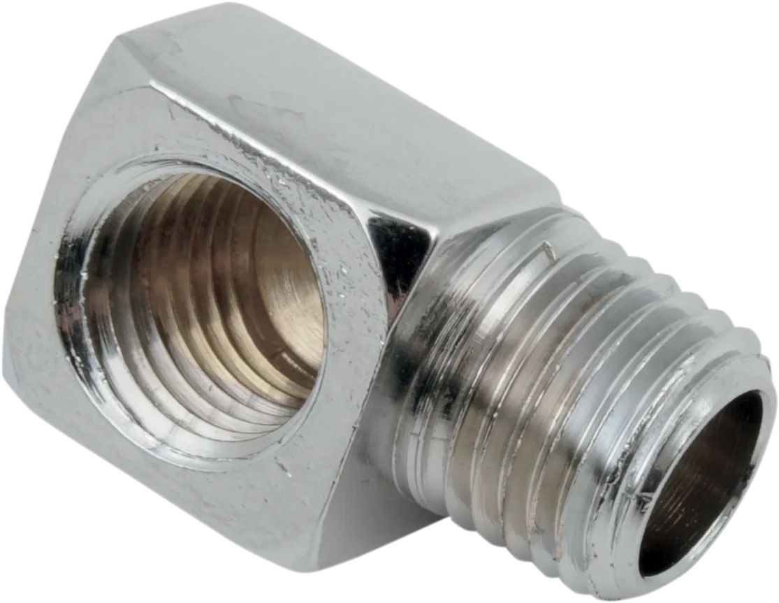 Chrome Motor Case Breather Fitting