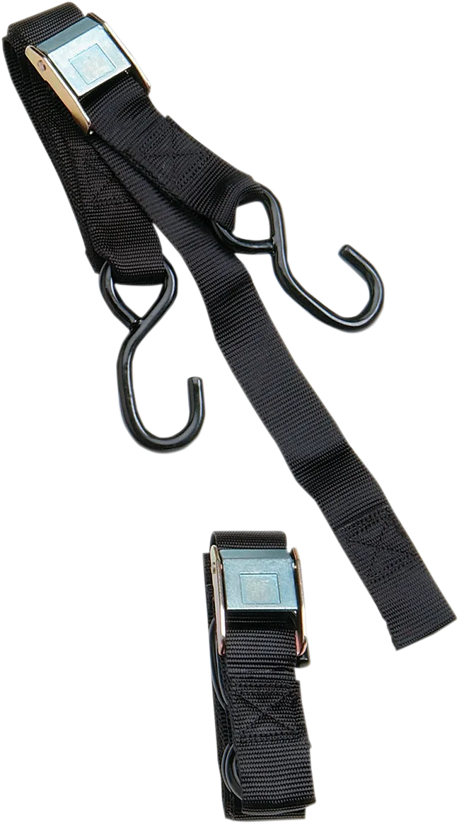 1-1/2" Heavy-Duty Cam Buckle Tie-Downs with Built-In Assist