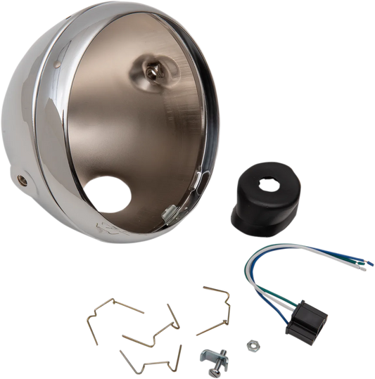 Lucas Style 7" Side Mount Headlight Shells