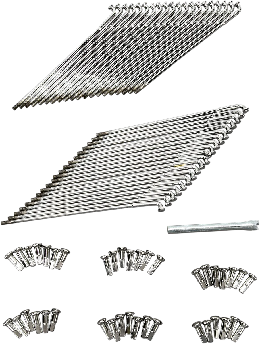 Spoke Set for Spun Steel and Excel Aluminum Rim