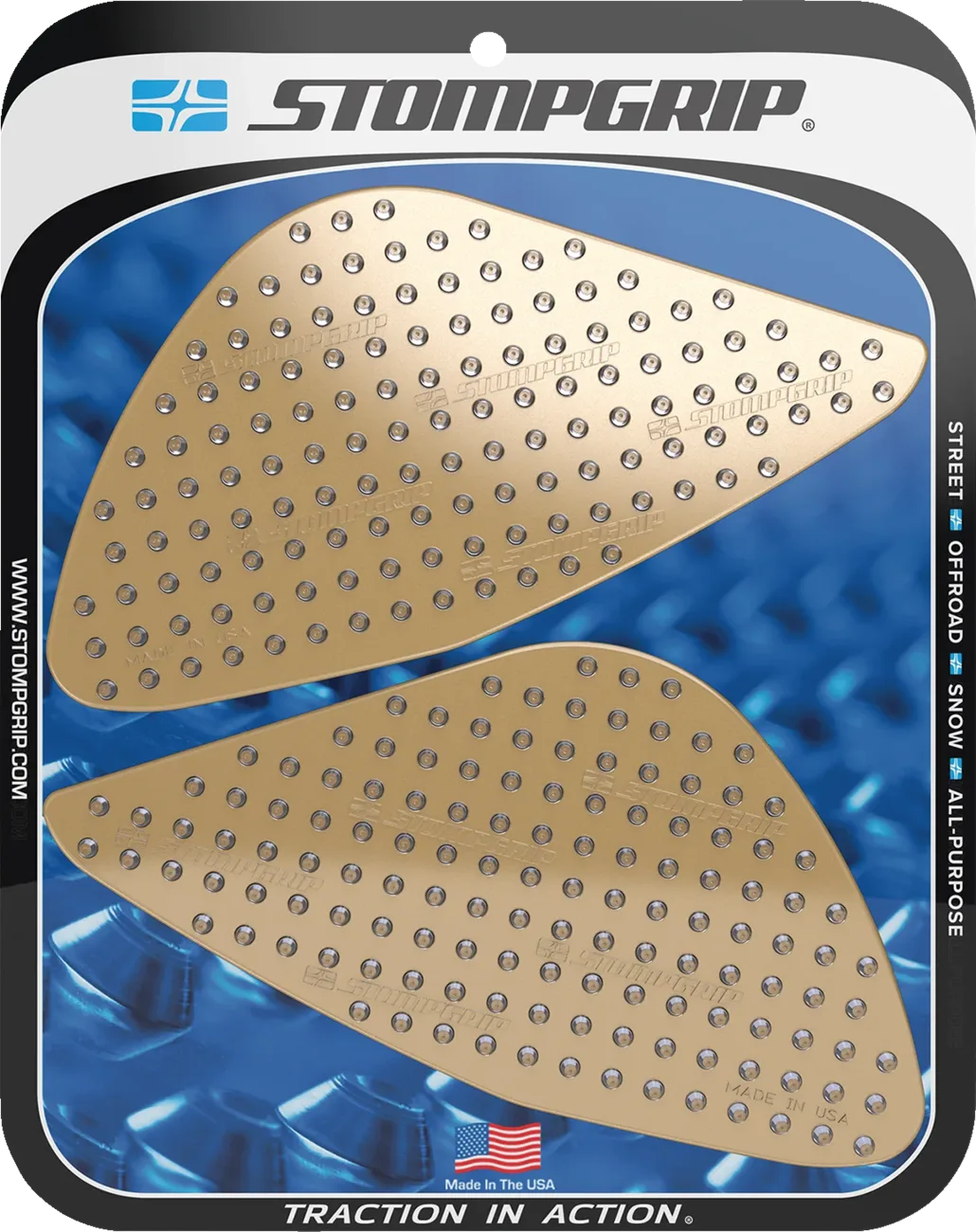 Volcano Profile Traction Pad Tank Grips