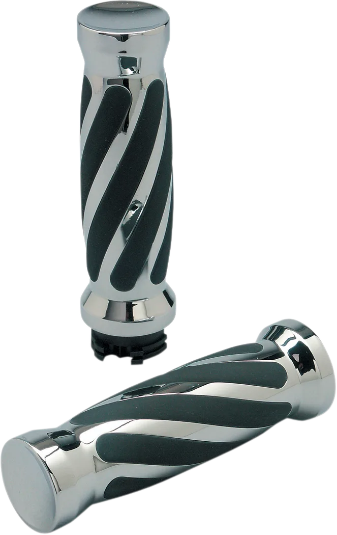Custom Twisted Rubber Grips