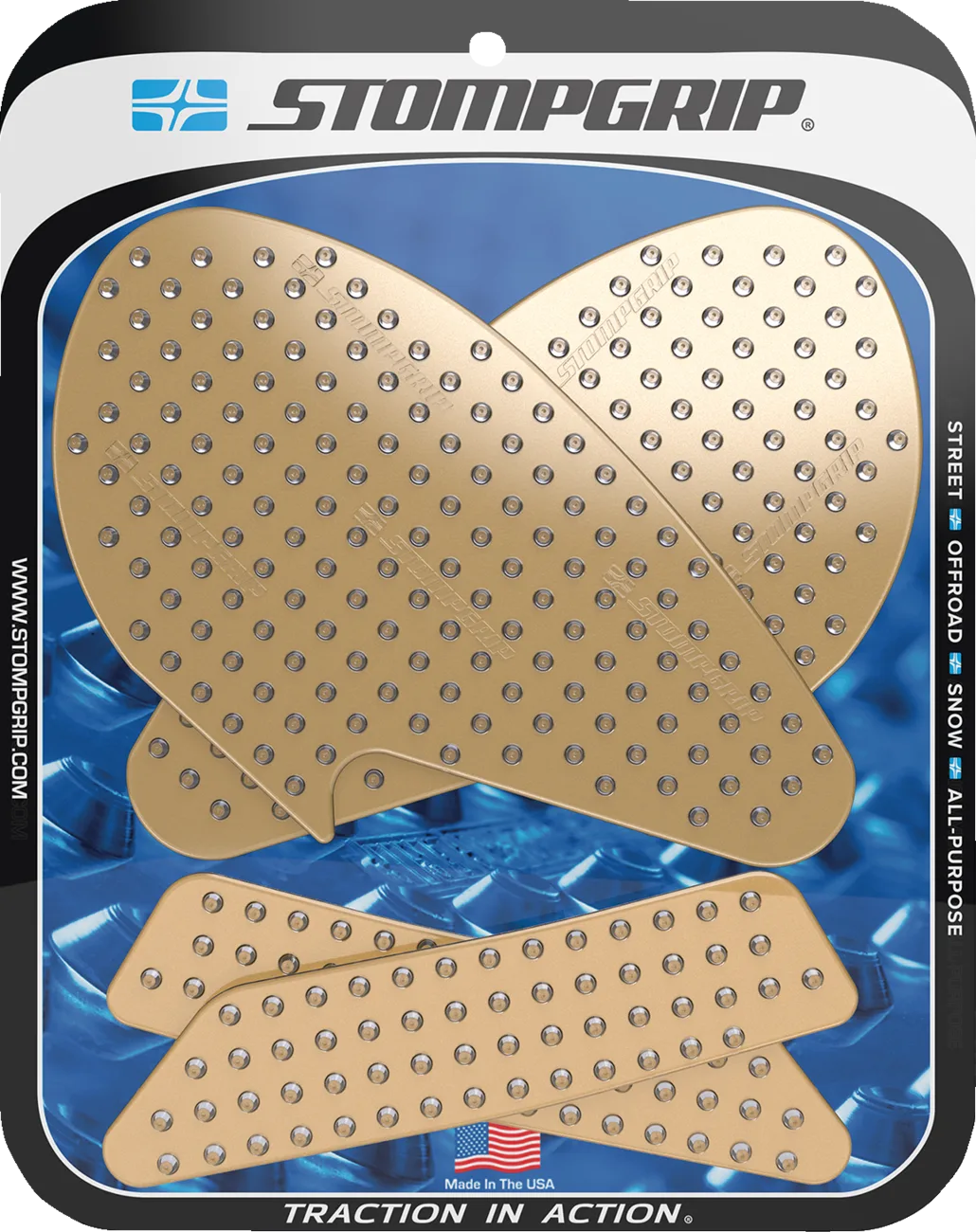 Volcano Profile Traction Pad Tank Grips
